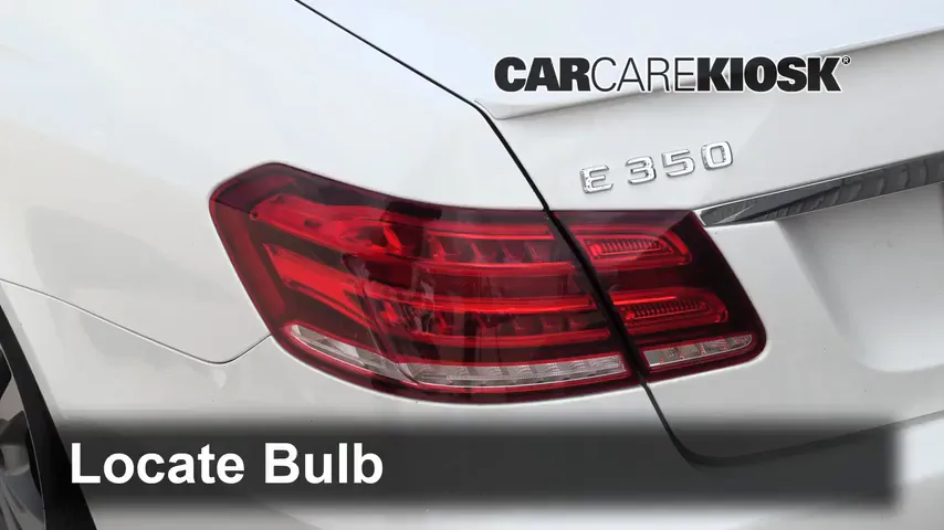 2014 Mercedes-Benz E350 4Matic 3.5L V6 Sedan Lights Fog Light (replace bulb)